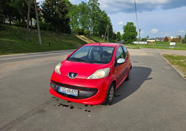 Peugeot 107 cena 6500 przebieg: 186188, rok produkcji 2006 z Nakło nad Notecią małe 106